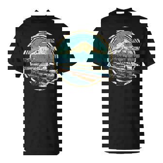 新幹線 富士山 日本土産 新幹線 Tシャツ - Kawaiitshirt