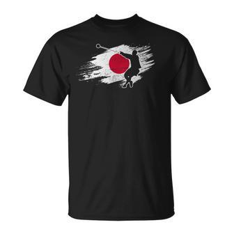 日本 日の丸陸上競技ハンマー投げ Tシャツ - Kawaiitshirt