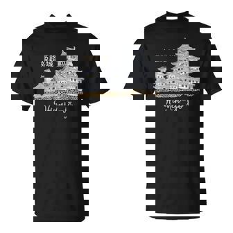 日本、姫路城、城、兵庫、手描き Tシャツ - Kawaiitshirt