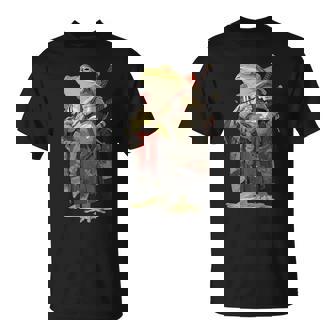 日本の侍カエル Tシャツ - Kawaiitshirt