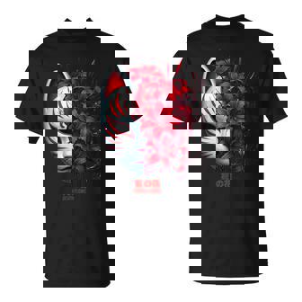 日本の百合 アニメ 花 蜘蛛 恋人 美学 オタク Tシャツ - Kawaiitshirt