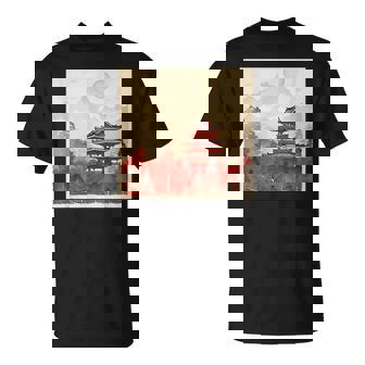 日本アジア アジア 日本風 ヴィンテージ レトロ 自然 Tシャツ - Kawaiitshirt