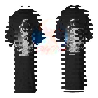 日本アニメ風 シティポップガール Tシャツ - Kawaiitshirt