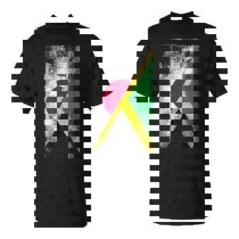 日本ジャマイカの国旗 ジャマイカ。 Tシャツ - Kawaiitshirt