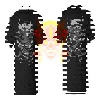 日本伝統マスク 歌舞伎 仮面 サムライマスク 東京 Tシャツ - Kawaiitshirt