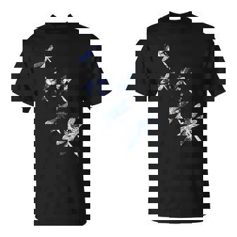 日本美絞り絞り染めトンボ Tシャツ - Kawaiitshirt