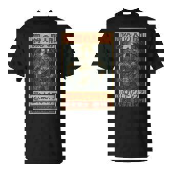 日本美術 ヒューマンバイチャンス アルファチョイス オオカミミーム グラフィック Tシャツ - Kawaiitshirt