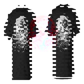 日本美術 浮世絵 アニメ 芸者 桜 富士山 Tシャツ - Kawaiitshirt