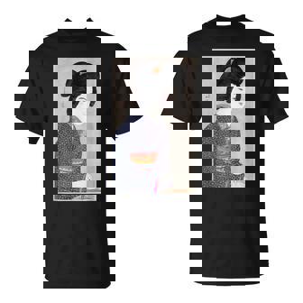 日本美術 芸者 日本木版 新版画美人画 Tシャツ - Kawaiitshirt