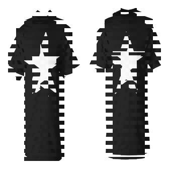 星 メンズ レディース ロック かっこいい おしゃれ かわいい プリント 大きいサイズ ブランド 黒 ステラ 長袖tシャツ Tシャツ - Kawaiitshirt