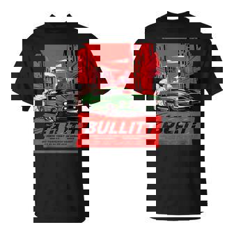 映画 ブリット マッスルカー イラスト Tシャツ - Kawaiitshirt