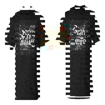 春の目覚めのスピーチデザインの面白いコスチューム。 Tシャツ - Kawaiitshirt