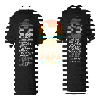 最高のゴールデンレトリバー・パパ、父の日 Tシャツ - Kawaiitshirt