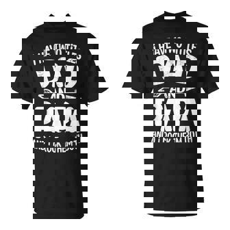 最高の父 面白いtシャツ 文字入り 夫婦 おもしろ 筆文字 面白い 服 オリジナル 父の日 文字 Tシャツ - Kawaiitshirt