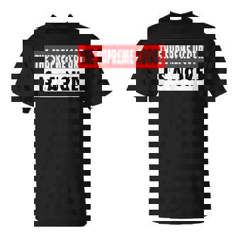 最高裁判所なんて冗談だよ最高に間違ってるシュープリームスのミーム Tシャツ - Kawaiitshirt