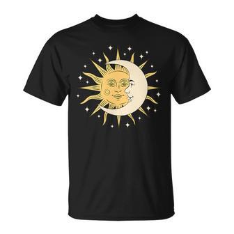 月 太陽 美的 神秘的 Tシャツ - Kawaiitshirt