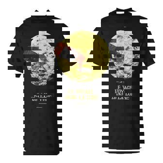 月世界旅行 1902 サイレント映画 クラシック映画 ヴィンテージ A Trip To The Moon Movie Tシャツ - Kawaiitshirt