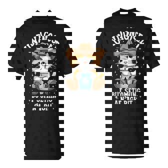 未診断だけど何かが違う猫ユーモア Tシャツ - Kawaiitshirt