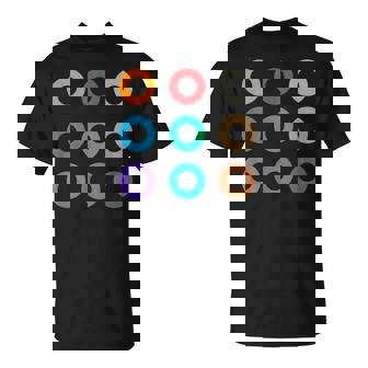 東京の地下鉄 カラー 色 マーク 丸【電車ファン】鉄道【変なtシャツ屋さん】メトロ 面白い ポップ Tシャツ - Kawaiitshirt