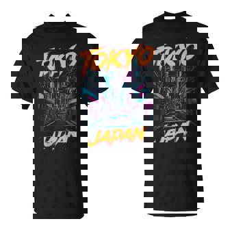 東京都 日本 アニメ スタイル 美的 芸術 アジアン 日本 Tシャツ - Kawaiitshirt