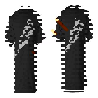 松葉杖 Tシャツ - Kawaiitshirt