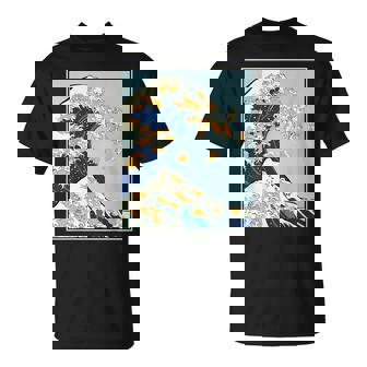 柴犬 大波 日本 神奈川 北斎 犬 動物 Tシャツ - Kawaiitshirt