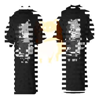 柴犬ハグ Tシャツ - Kawaiitshirt