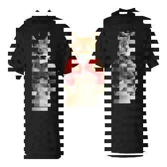 柴犬ボクシング 長袖tシャツ Tシャツ - Kawaiitshirt