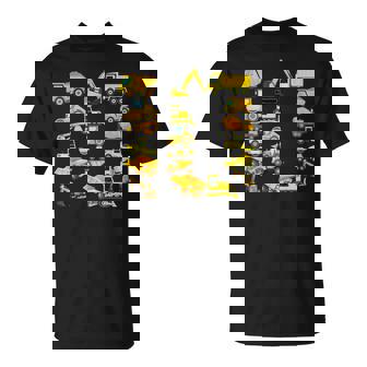 楽しい建設トラック 10歳の誕生日パーティー 男の子 10歳 Tシャツ - Kawaiitshirt