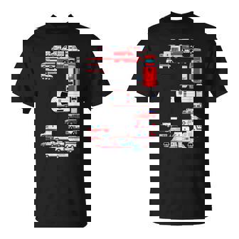 楽しい救急車 3歳の誕生日パーティー 男の子 3歳服 Tシャツ - Kawaiitshirt