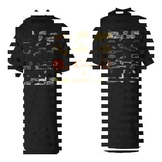 様々な種類の蛇 男の子 女の子 教育用ヘビ Tシャツ - Kawaiitshirt