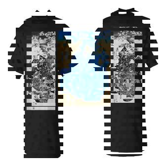 歌川国芳 ヴィンテージ 浮世絵優女 Tシャツ - Kawaiitshirt