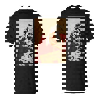 歌舞伎 役者 市川 團十郎 暫 しばらく勝川 春好江戸時代 役者絵 Tシャツ - Kawaiitshirt