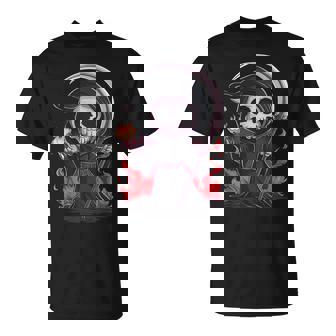 死神 スケルトン ハロウィン コスチューム 不気味 怖い Tシャツ - Kawaiitshirt