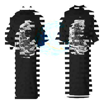 死神サーフィン Tシャツ - Kawaiitshirt