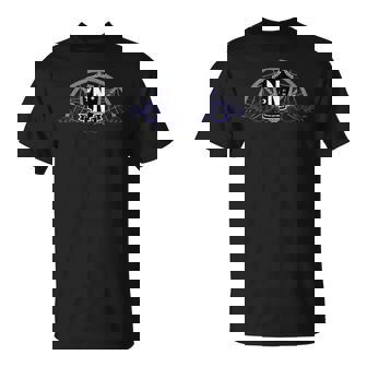 水曜日シリーズ 窓にウェンズデーネバーモアのロゴ。 Tシャツ - Kawaiitshirt