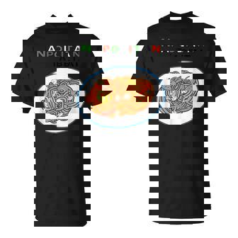 洋食屋さん ナポリタン スパゲッティ パスタ ナポリタン食べたい オリジナルデザイン イラスト おもしろ Tシャツ - Kawaiitshirt