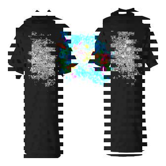 海シリーズ 鮮やかな海亀 Tシャツ - Kawaiitshirt