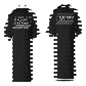 父の日最強元素周期表面白い Tシャツ - Kawaiitshirt