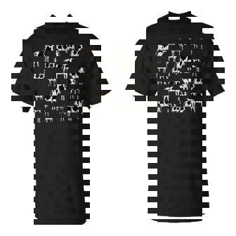 牛農場の動物柄 Tシャツ - Kawaiitshirt