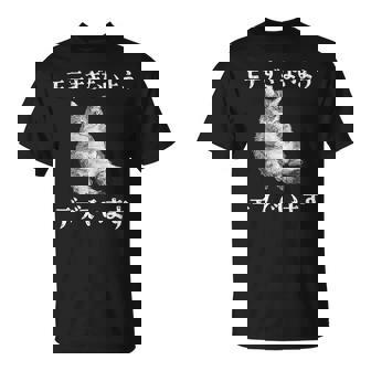 猫 モテるデブ 面白いtシャツ 文字入り メンズ おもしろ 面白い 服 オリジナル おもしろグッズ 文字 Tシャツ - Kawaiitshirt