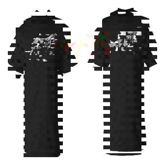 猫 花 かわいい 子猫 ガーデン フラワー 女の子 ギフト Tシャツ - Kawaiitshirt