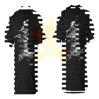 猫 面白いtシャツ 野球 ネコ ベースボール おもしろ 服 ネタ メンズ 野球部 おもしろグッズ 大人 子供 Tシャツ - Kawaiitshirt