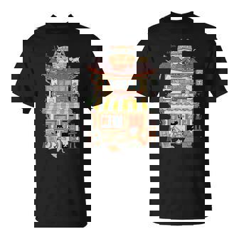 猫カフェ Tシャツ - Kawaiitshirt