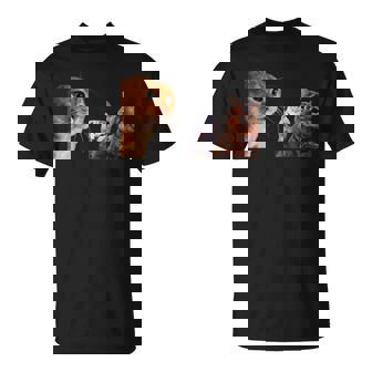 猫ミーム 説教する猫 怒られる猫 泣き叫ぶ猫 説教 怒る かわいい 面白い 人気 楽しい ハッピー Tシャツ - Kawaiitshirt