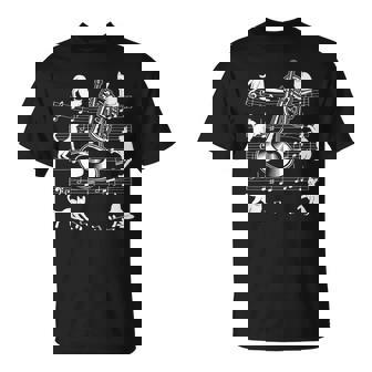 猫好きのトランペット奏者のためのトランペット猫 Tシャツ - Kawaiitshirt