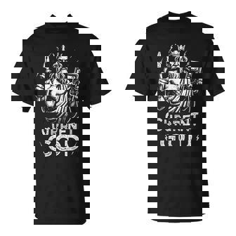 現神ゼウス ギリシャ神話 おもしろ電工 Tシャツ - Kawaiitshirt