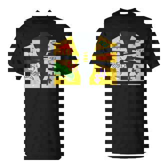 琉球備形沖縄沖縄内南朱型 三線 Tシャツ - Kawaiitshirt