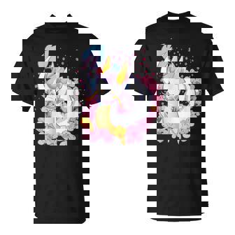 白 アニメ ドラゴン 美的 カワイイ Tシャツ - Kawaiitshirt