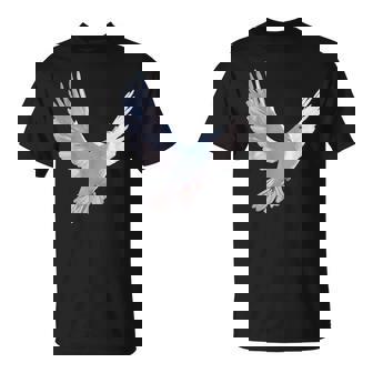 白いハト 白いキジバト 甘いハト Tシャツ - Kawaiitshirt